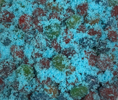 Extreme Sour Blue Raspberry Gushies
