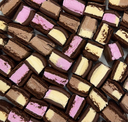 Freeze Dried Neapolitan Ice Cream Sammies